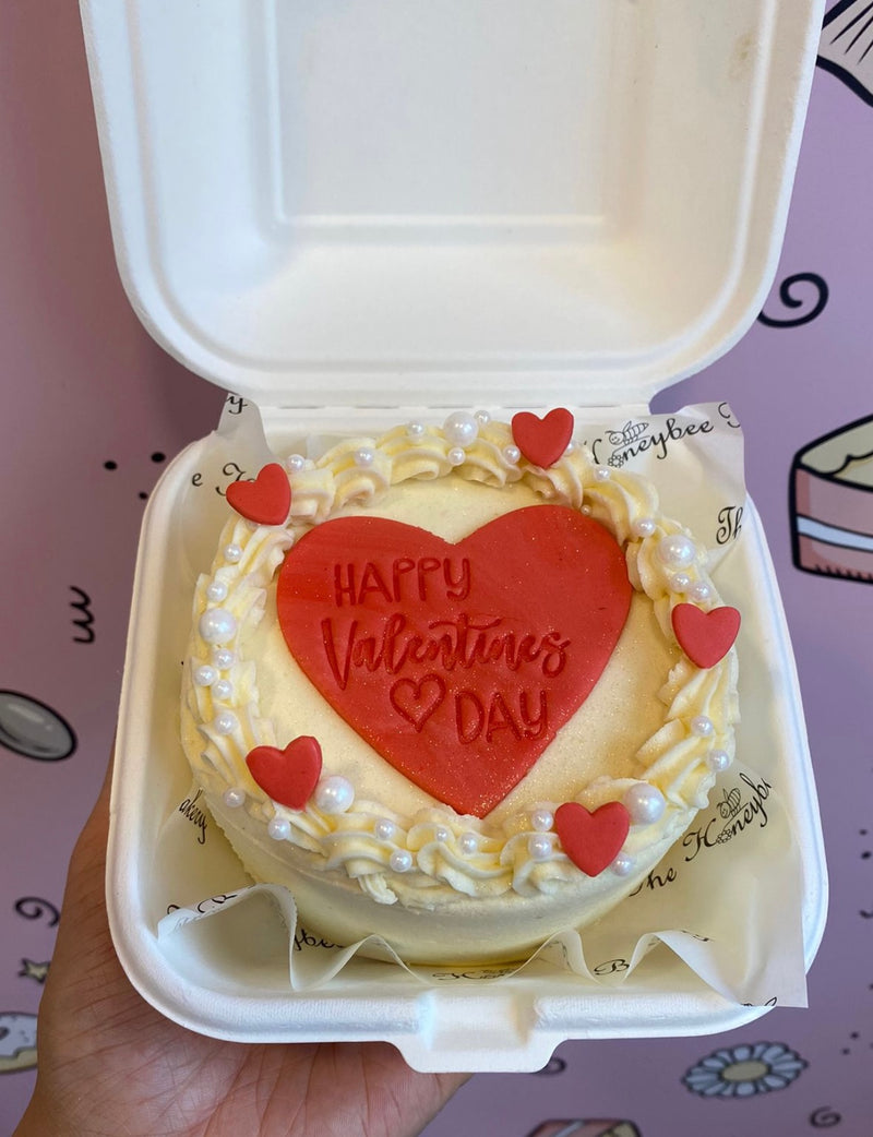 Valentine's Bento Cake