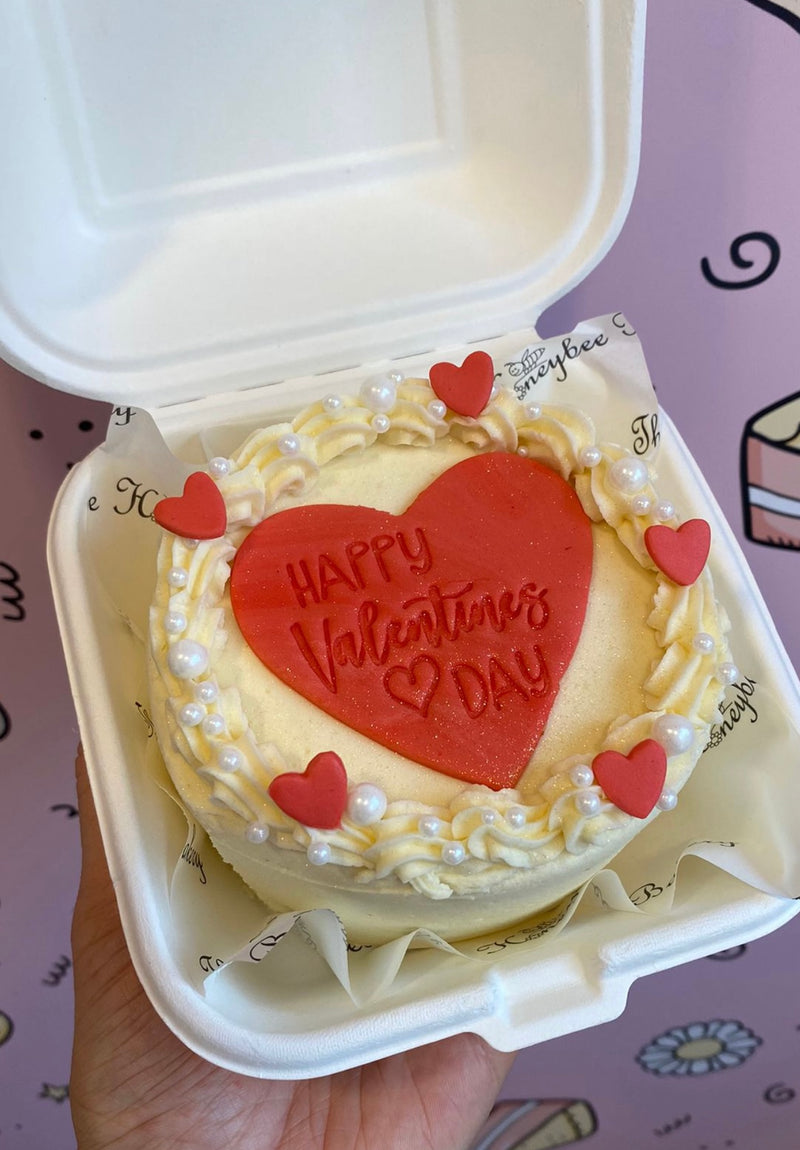 Valentine's Bento Cake