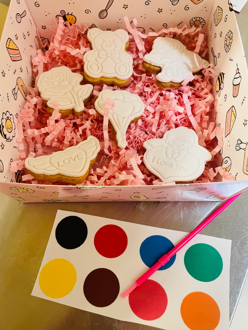 Valentines Cookie Decorating Kit