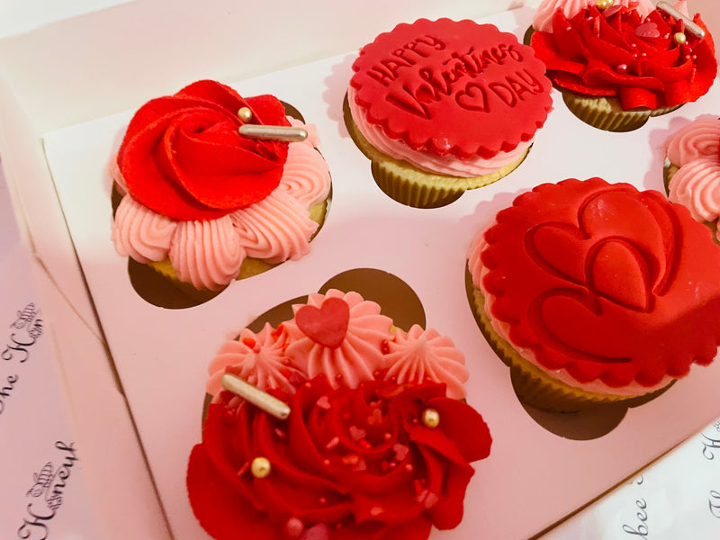 Valentine's Cupcake box